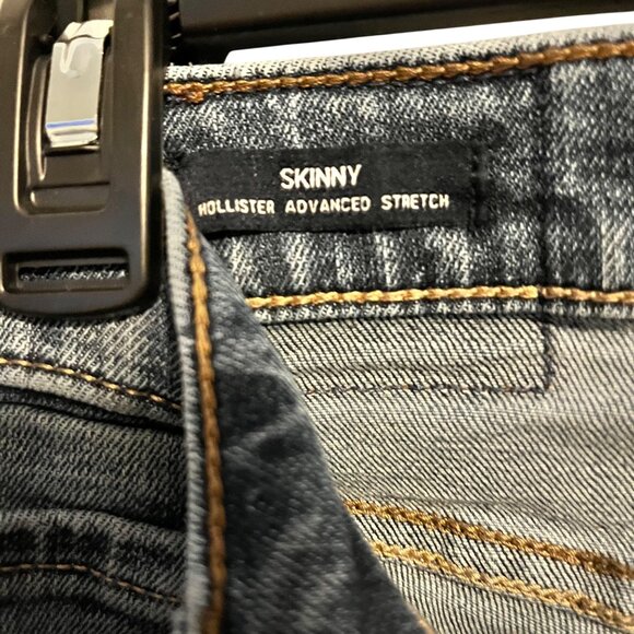 Hollister mens Skinny Jeans 31 x 32 Advanced Stretch Denim Blue - Picture 4 of 13
